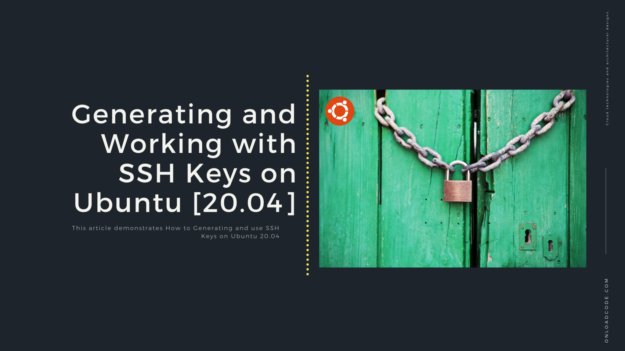 Как сделать ssh key ubuntu