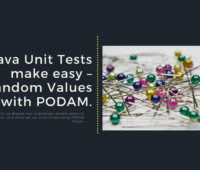 Java Unit Tests (JUnit) make easy – Random Values with PODAM
