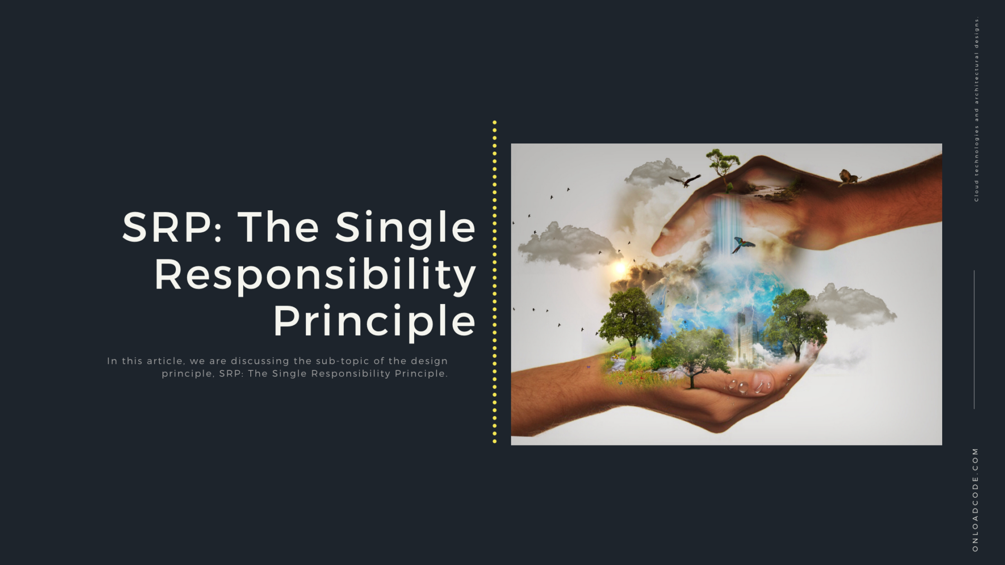 srp single responsibility principle