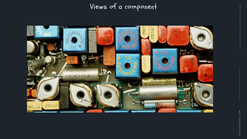 Views of a component