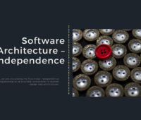 Software Architecture – Independence